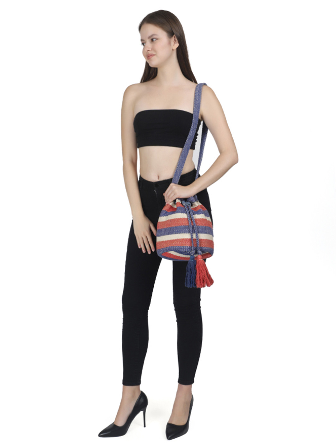 INDIVIDUAL DESIGN Women Structured Sling Bag