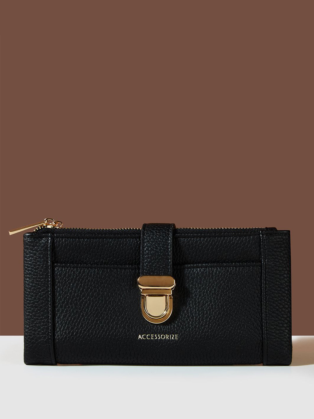 Accessorize Women Push Lock Wallet