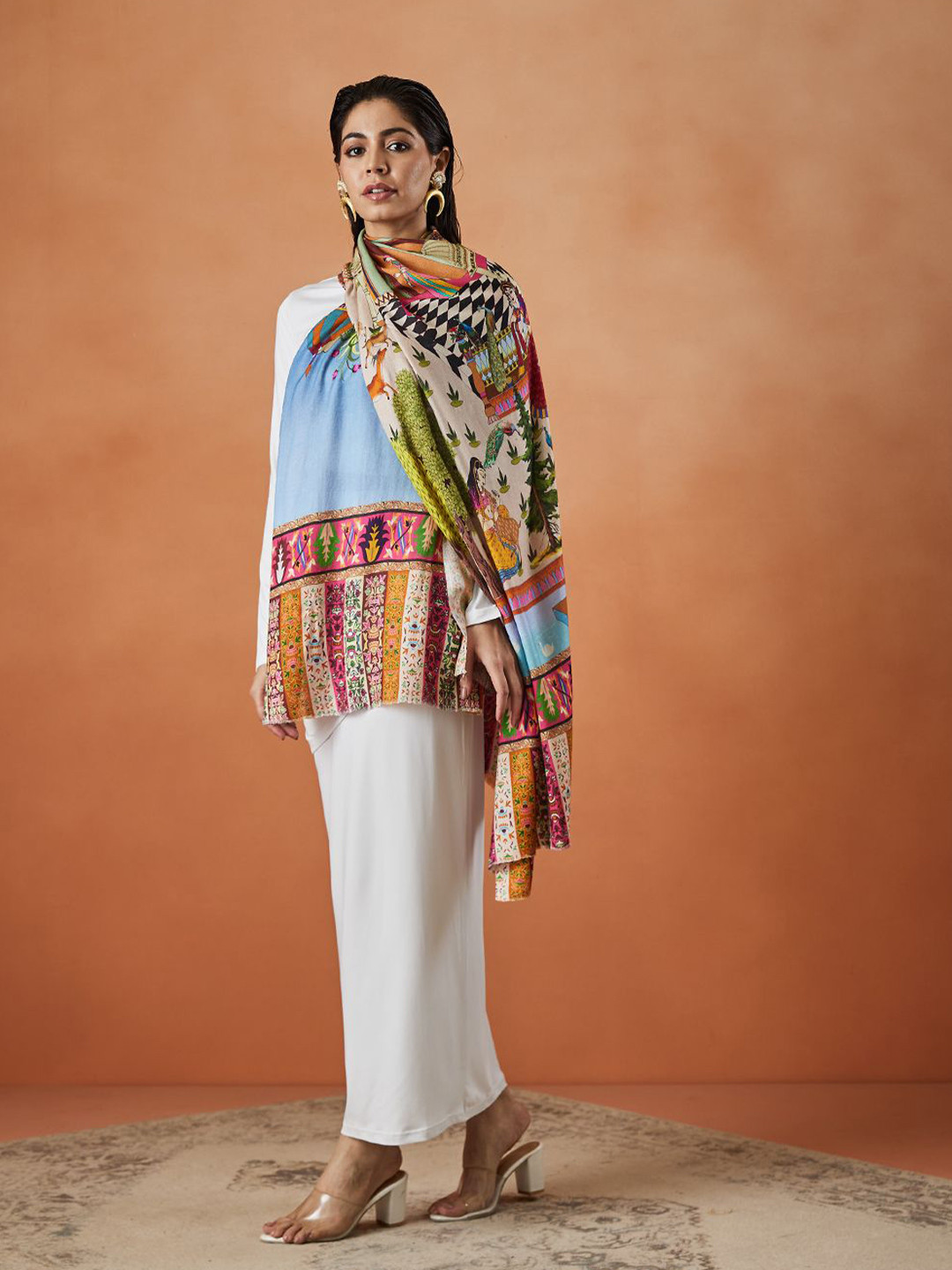 Pashmoda Women Printed Stole