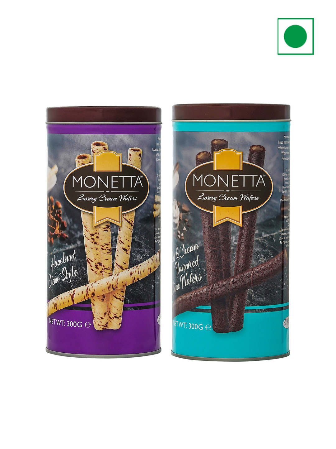 Monetta Pack Of 2 Wafer Sticks 300 g Each