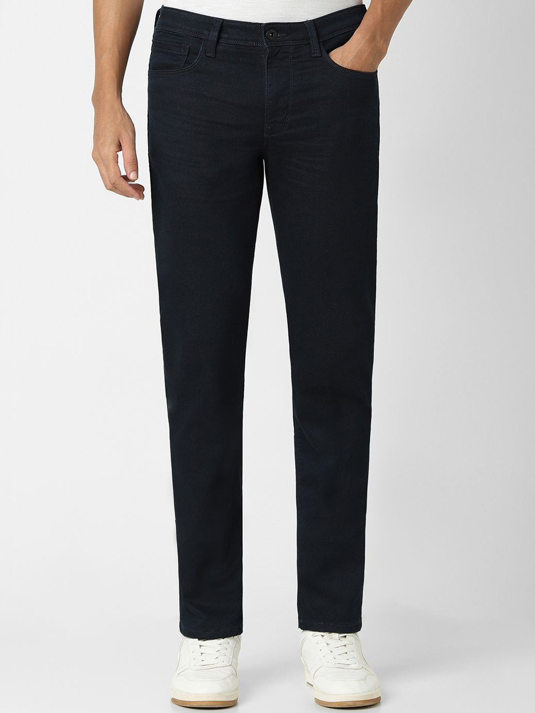 VAN HEUSEN DENIM LABS Men Slim Fit No Fade Jeans