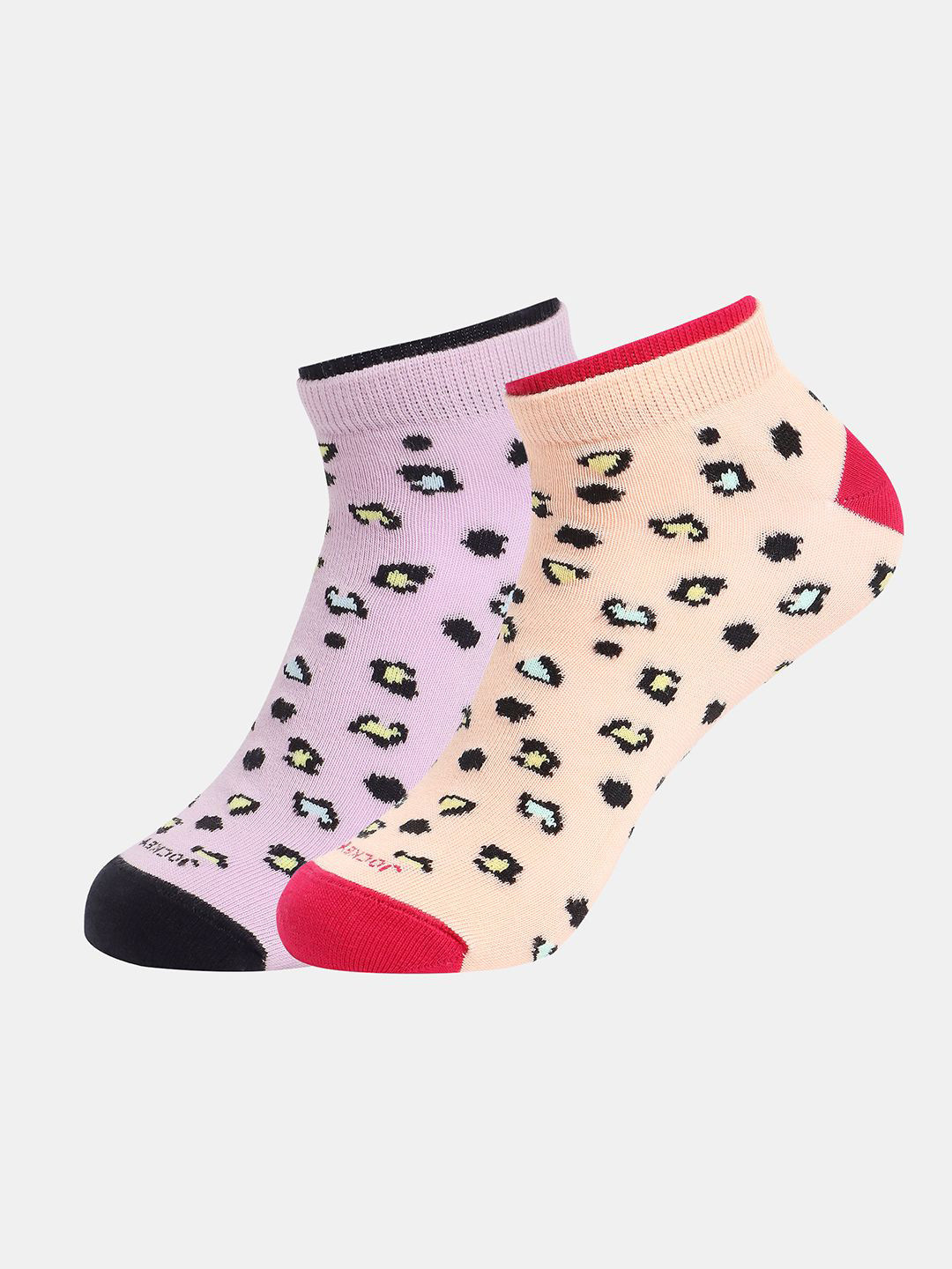 Jockey Pack of 2 Compact Cotton Stretch Low Show Socks with StayFresh Treatment-7480