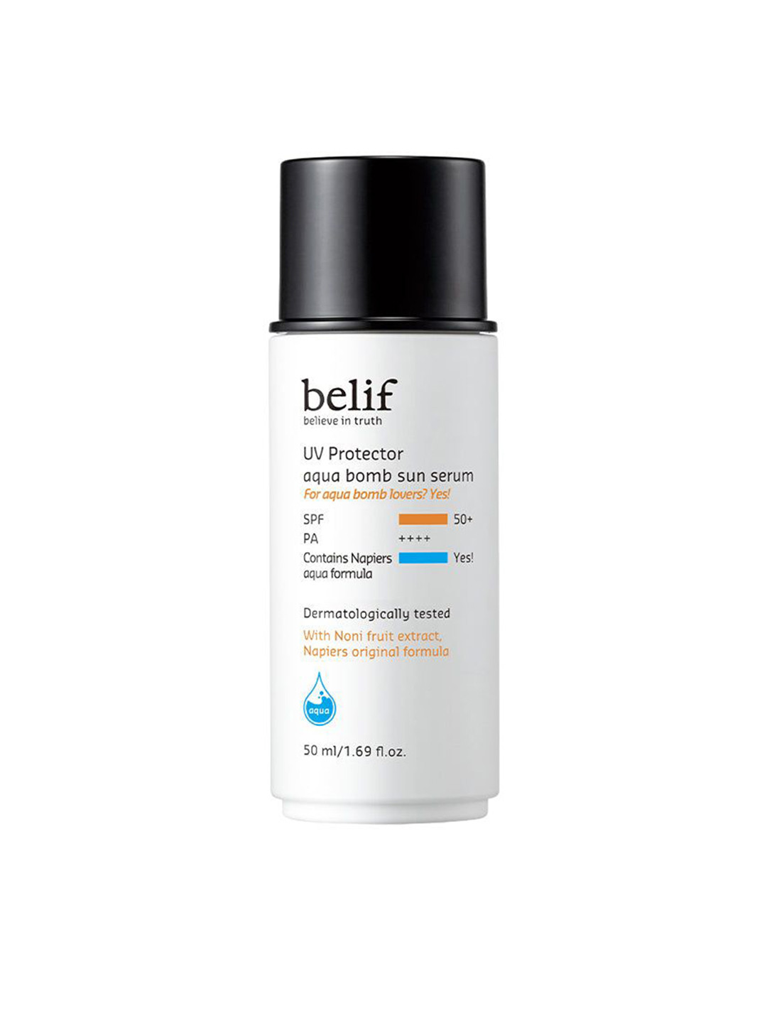 belif UV Protector Aqua Bomb Sun Serum With SPF 50+ - 50 ml