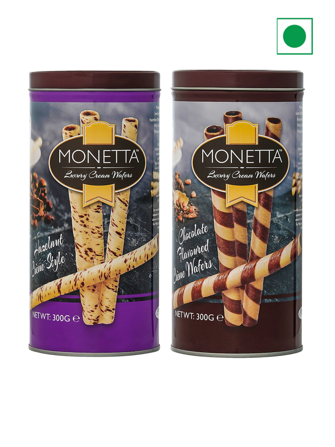 Monetta Pack Of 2 Wafer Sticks 600g
