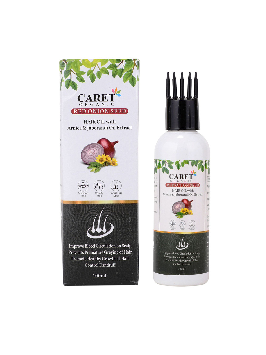 CARET ORGANIC Set Of 3 Aloevera Gel -100 g - Vit C & E Day Cream - 50 g & Hair Oil -100 ml