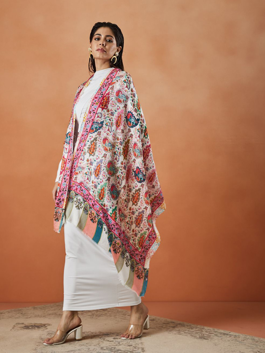 Pashmoda Women Ethnic Motifs Printed Stole