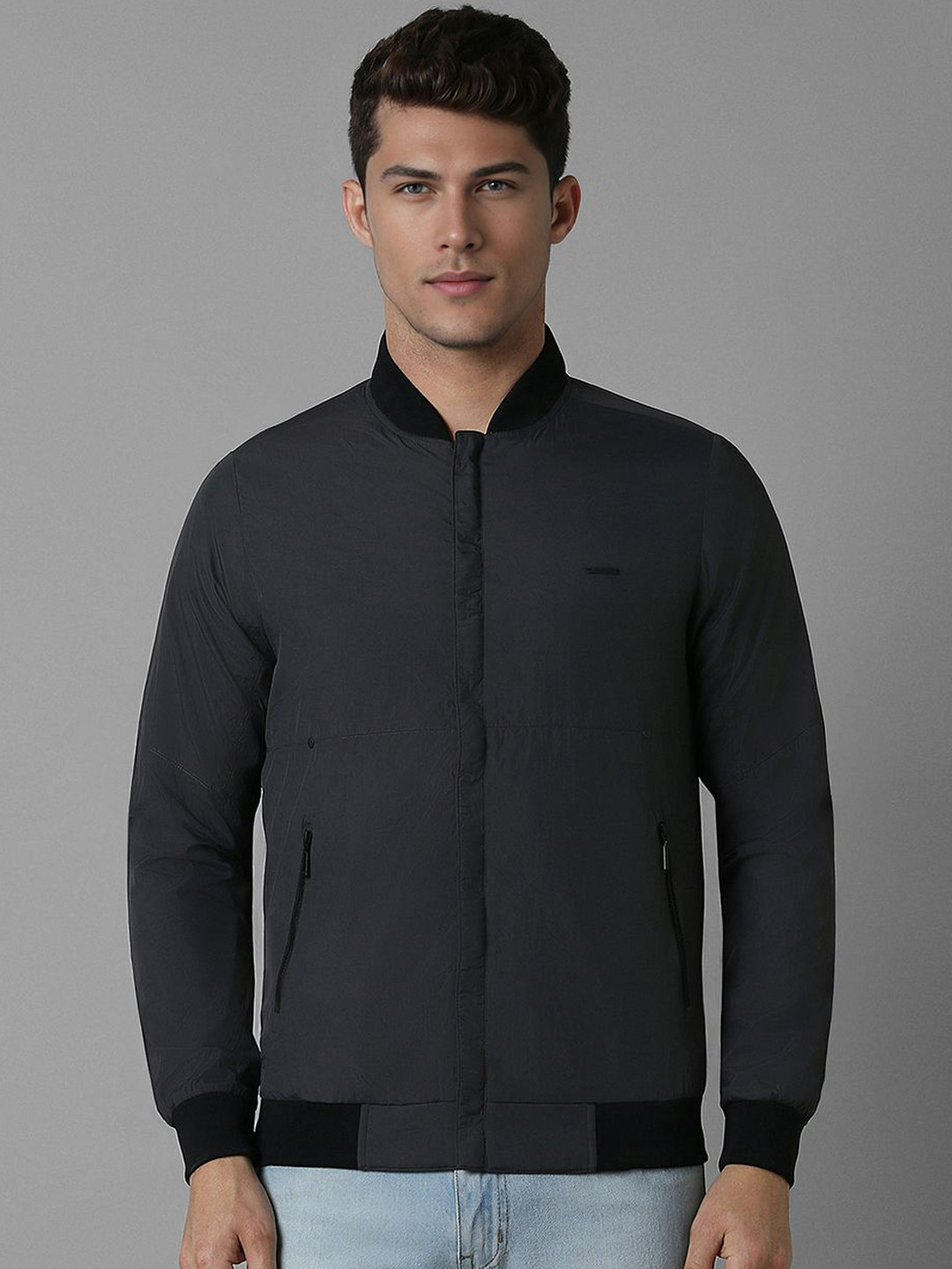 Louis Philippe Jeans Men Bomber Jacket