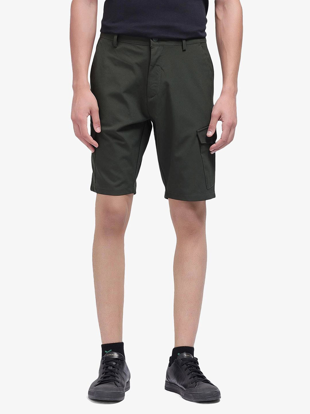 RARE RABBIT Men Relaxed Fit Cargo Shorts