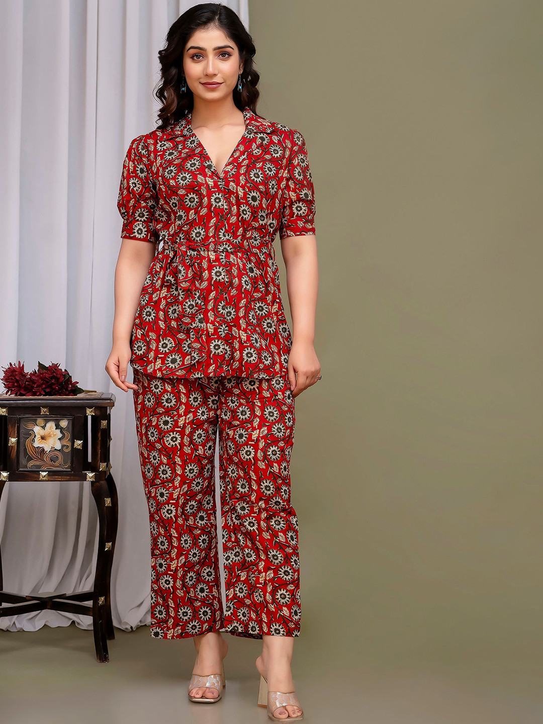 MURLI KURTI Printed Pure Cotton Shirt With Trouser