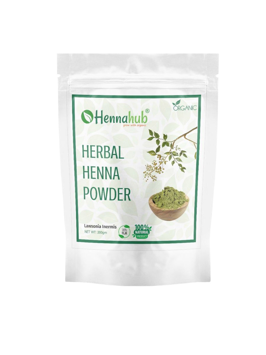 HENNAHUB Herbal Henna Blend For Natural Hair Color & Deep Conditioning-200g
