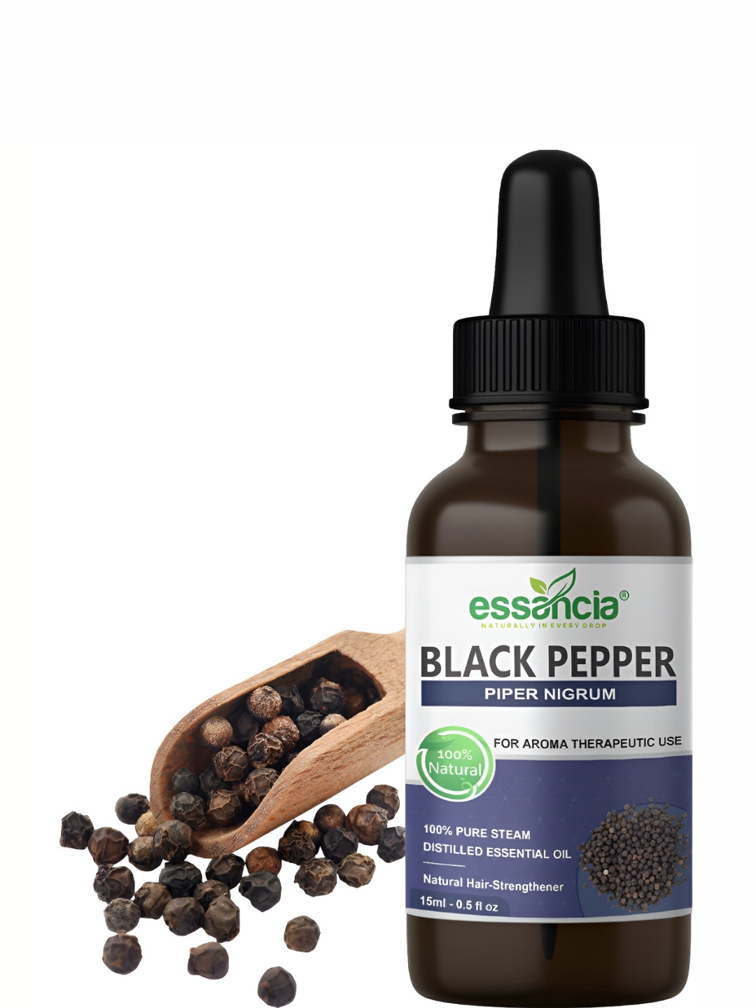 essancia Black Pepper Essential Oil For Body Massage - 15ml