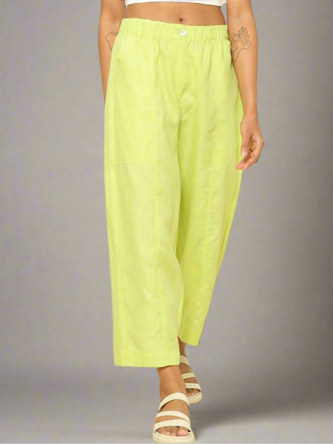 Silvertraq Women High-Rise Barrel Trousers