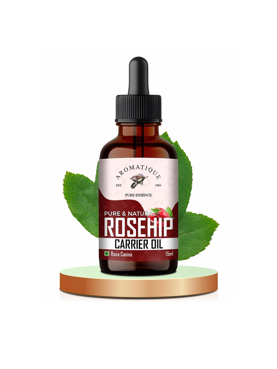 AROMATIQUE Pure & Natural Rosehip Carrier Oil - 15 ml