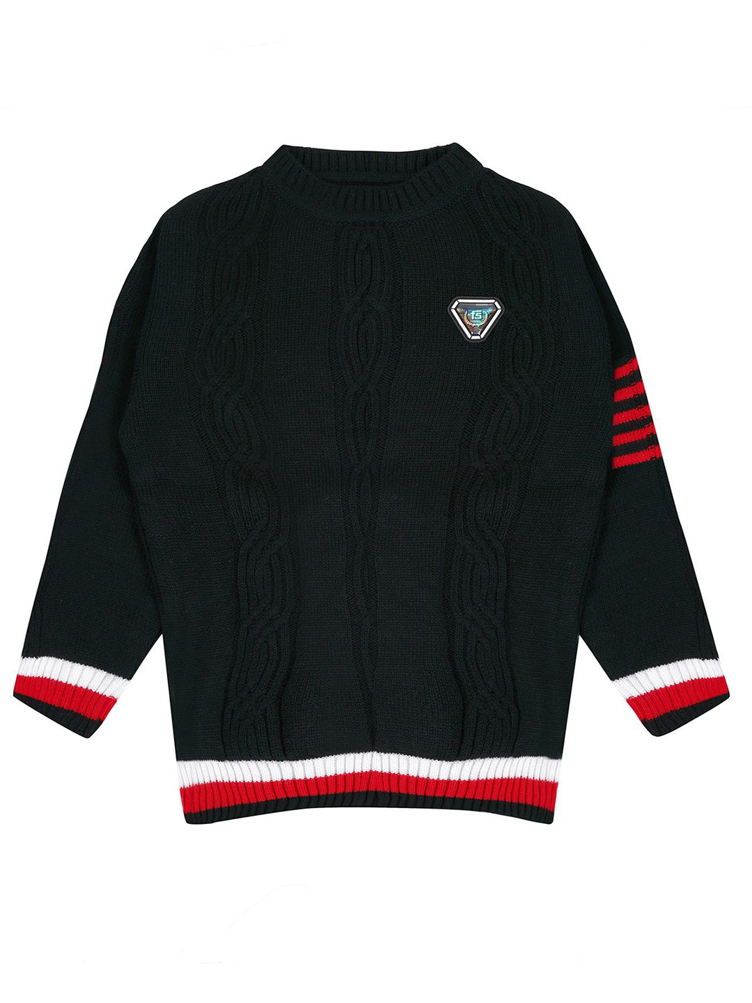 CLAP Boys Ribbed Woollen Pullover