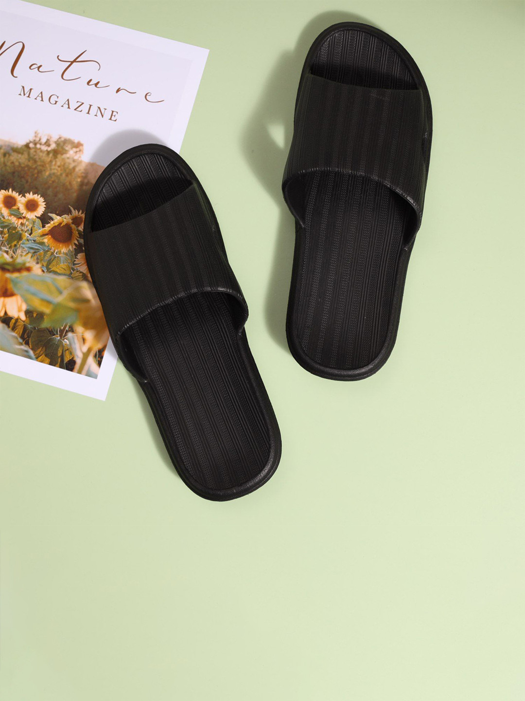 Mast & Harbour Striped Bedroom Sliders