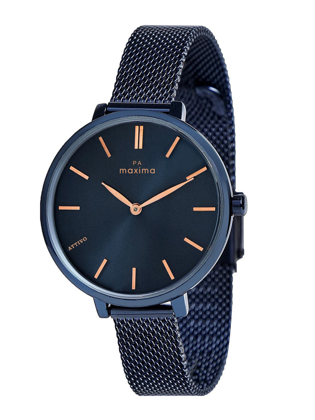 maxima Women Dial & Stainless Steel Straps Analogue Watch O-63588CMLG