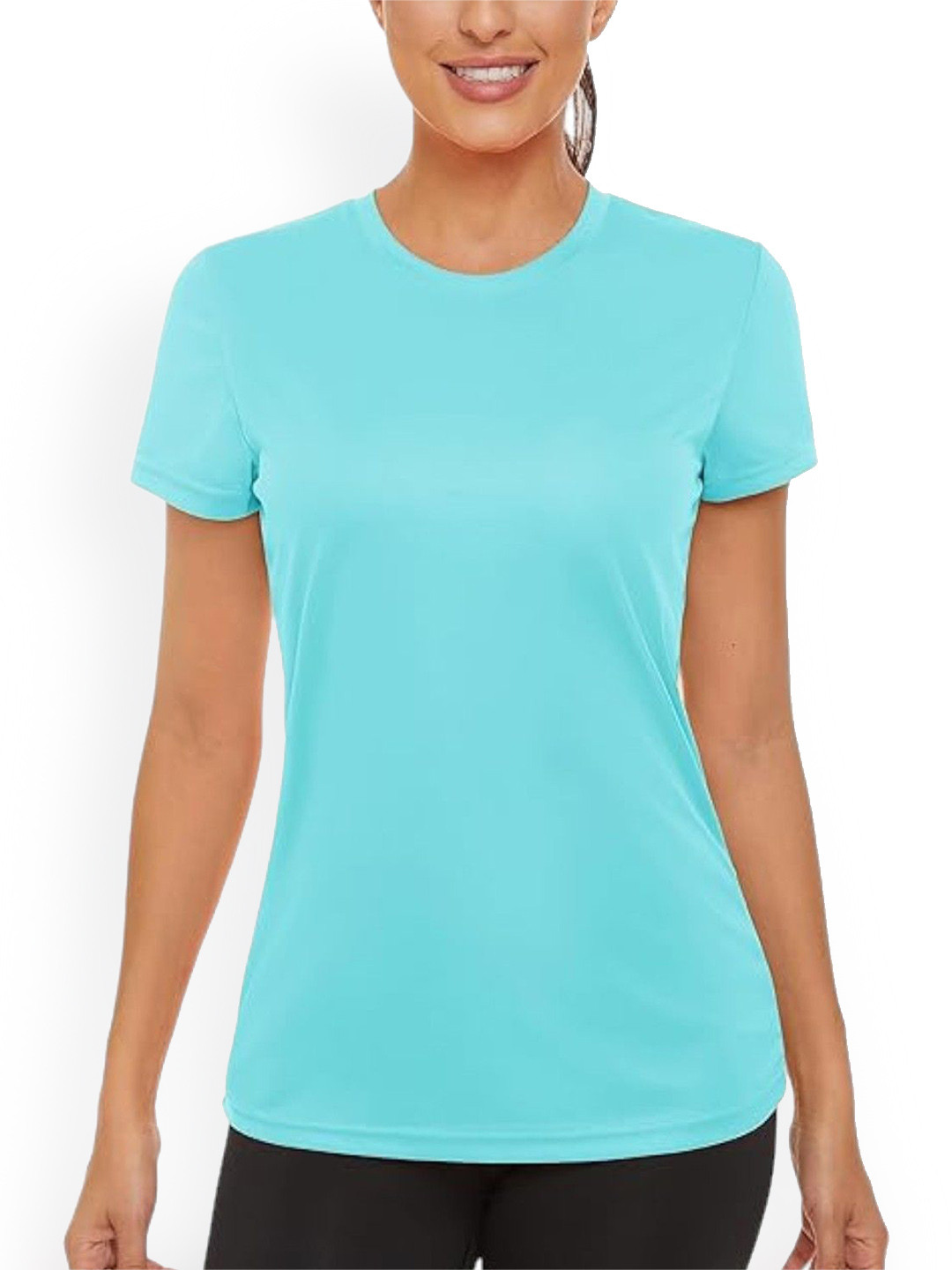 Aqua Holic Women Round Neck Swimming T-Shirt