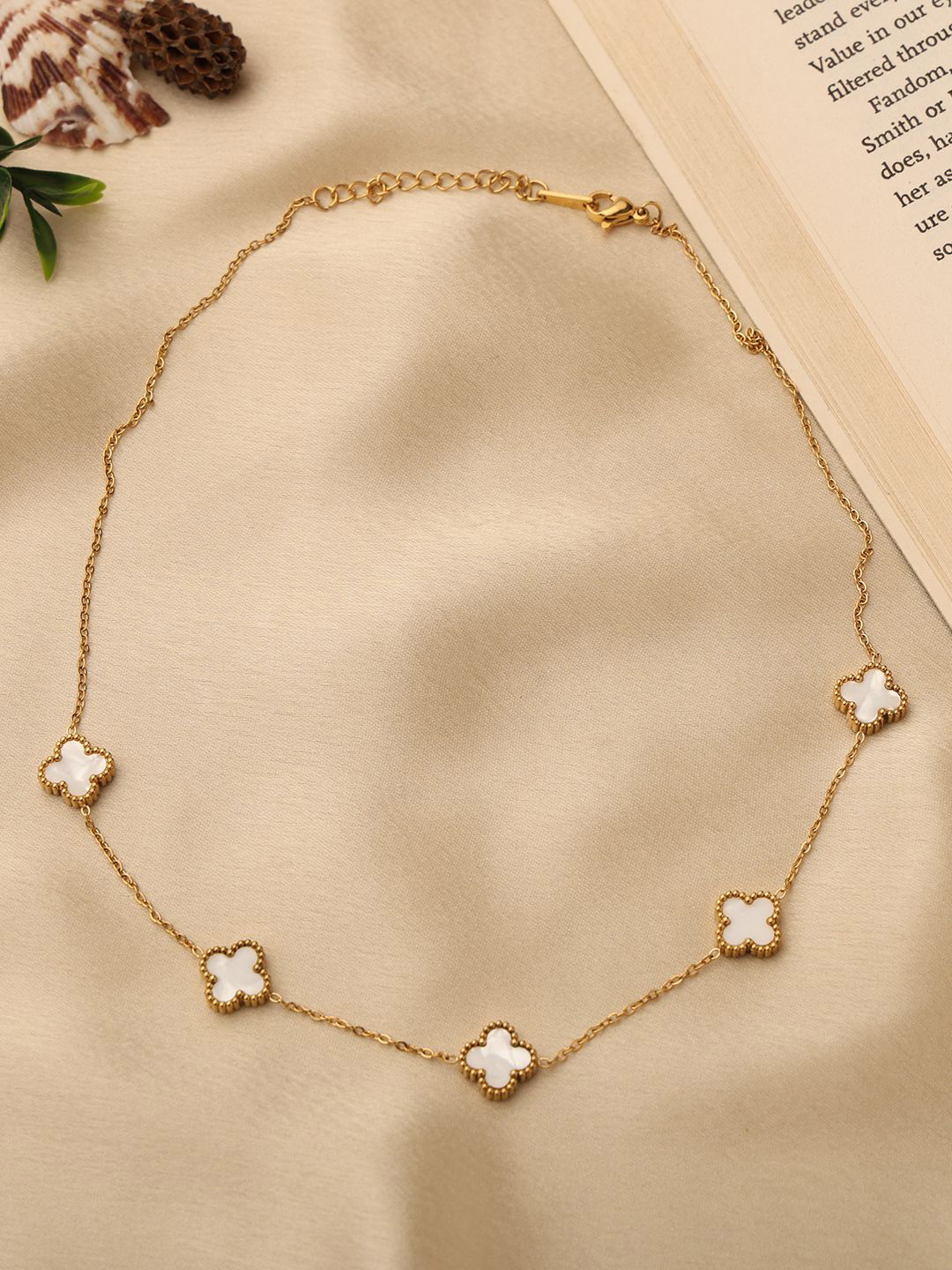 VENI Stainless Steel 18KT Gold-Plated Chain