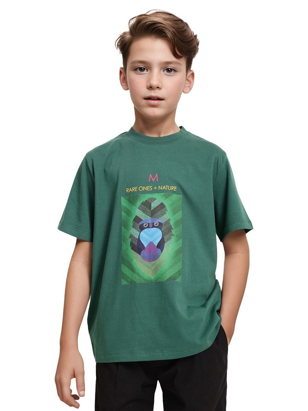 Rare Ones Boys Graphic Hd Print T-Shirt