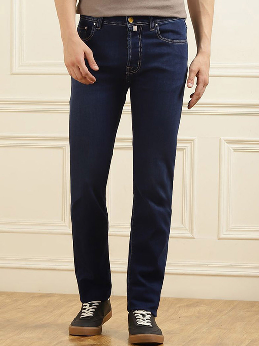 Jacob Cohen Men Mid-Rise Straight Fit Jeans