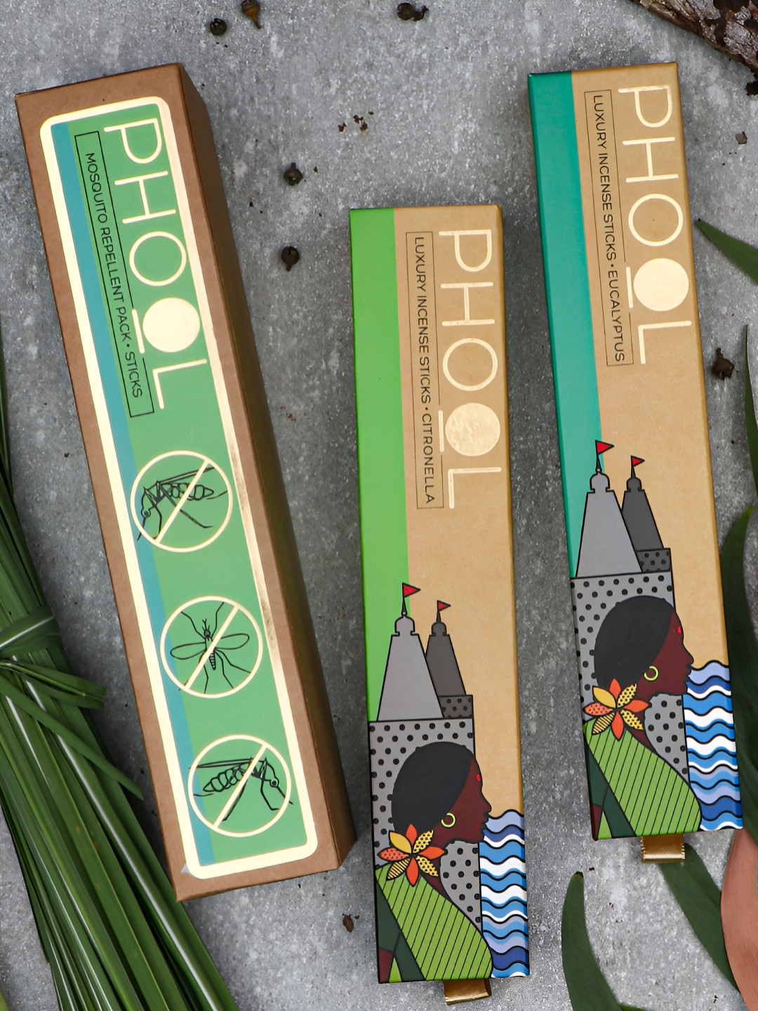 Phool Jasmine Agarbatti - 40 Pcs 100% Natural Incense Sticks for Pooja