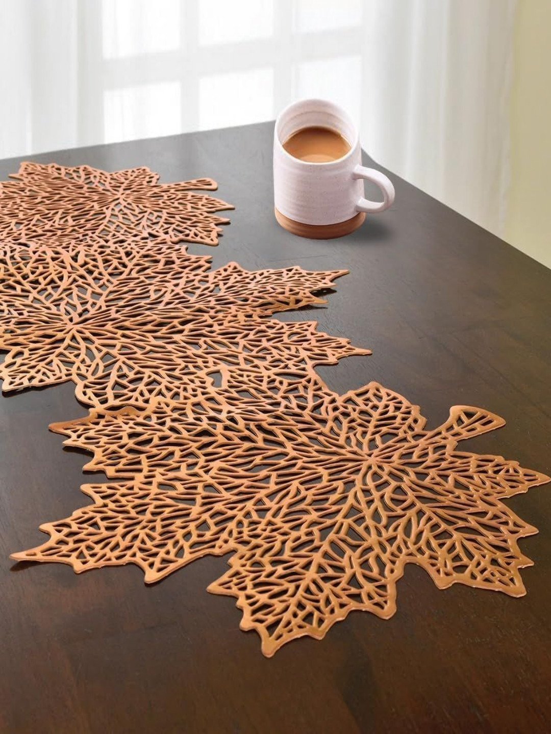 Dakshya Industries Floral Table Runner