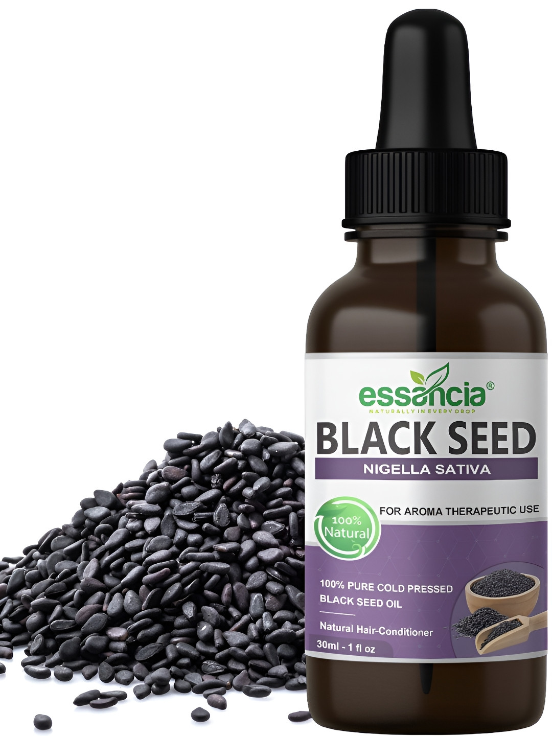essancia Black Seed Oil for Immune Support & Overall Health - 30ml