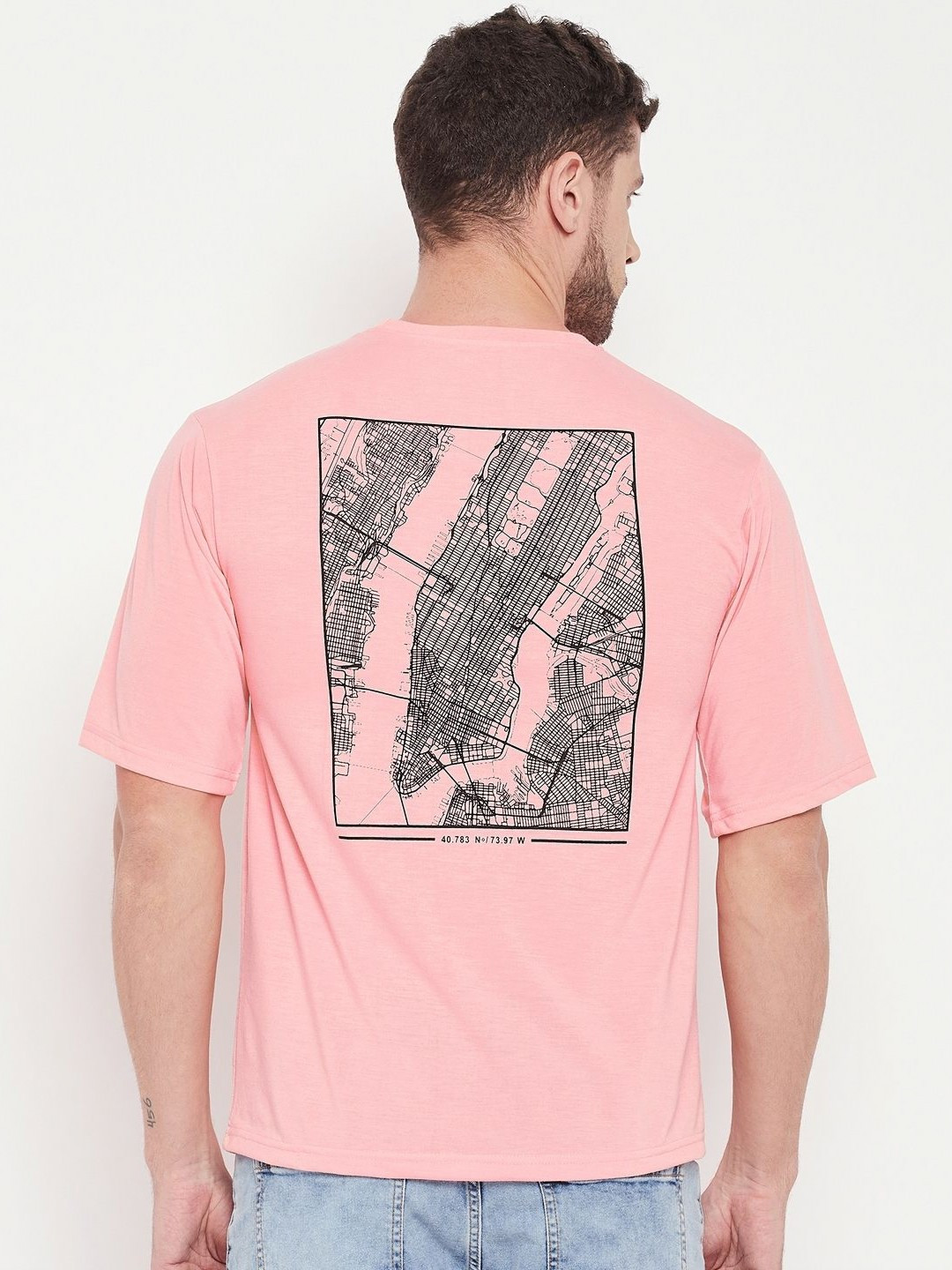 Austin wood Men Graphic Printed Round Neck Cotton T-shirt