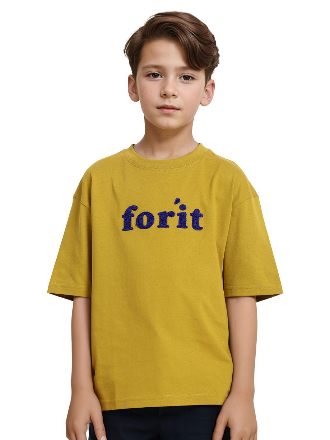 Rare Ones Boys Oversized Towel Embroidered T-Shirt