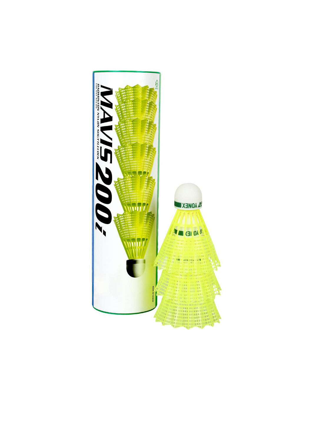 YONEX Set Of 6 Mavis 200i Badminton Shuttlecocks
