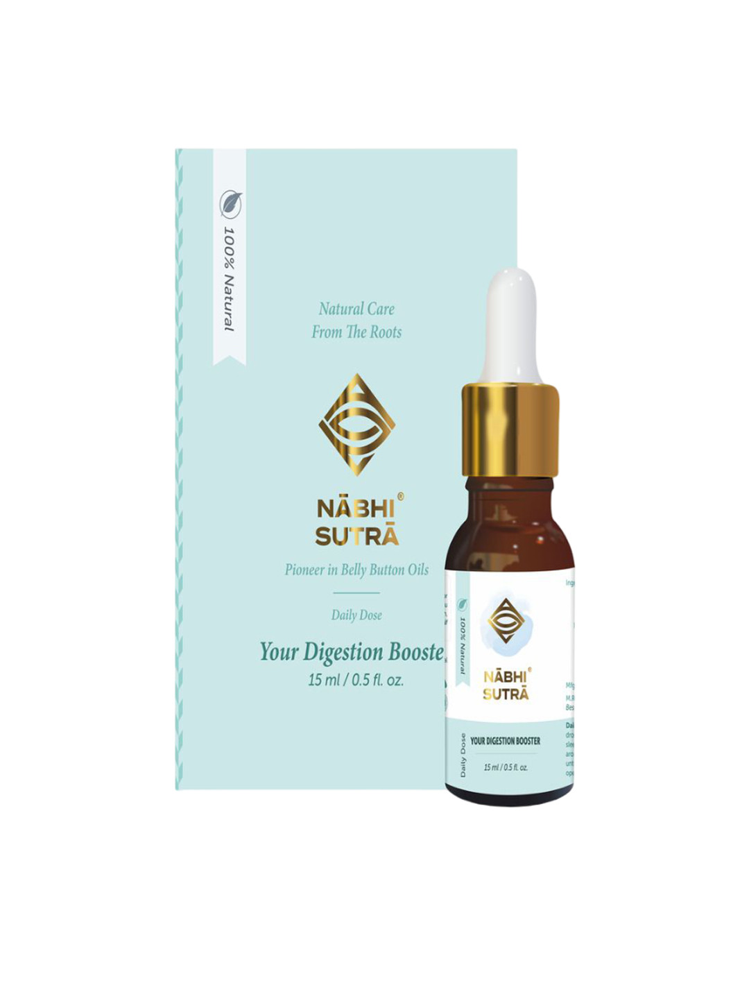 Nabhi Sutra Daily Digestion Care Belly Button Oil -15 ml