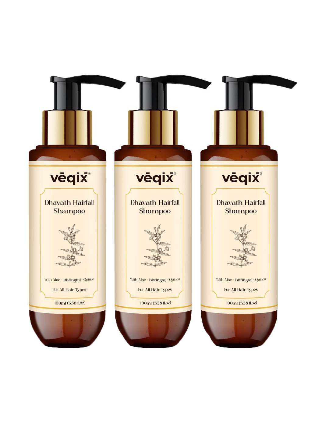 VEQIX Dhavath Hair Fall & Hair Growth Shampoo - 100ml