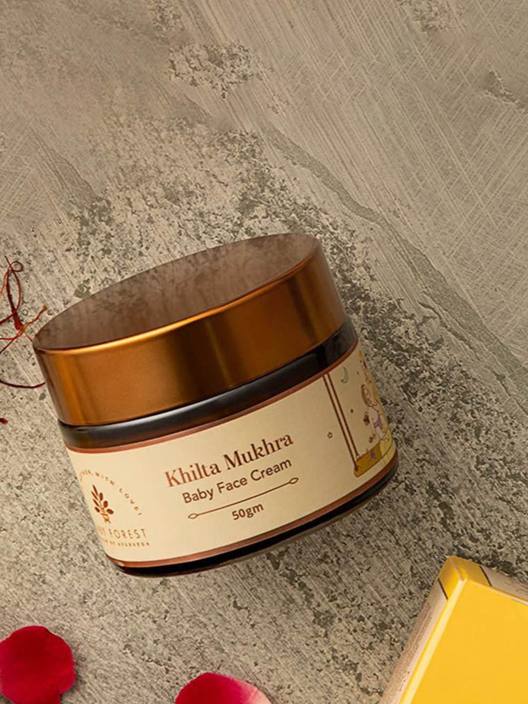 Baby Forest Khilta Mukhra Baby Face Cream With Shea Butter - 50 g