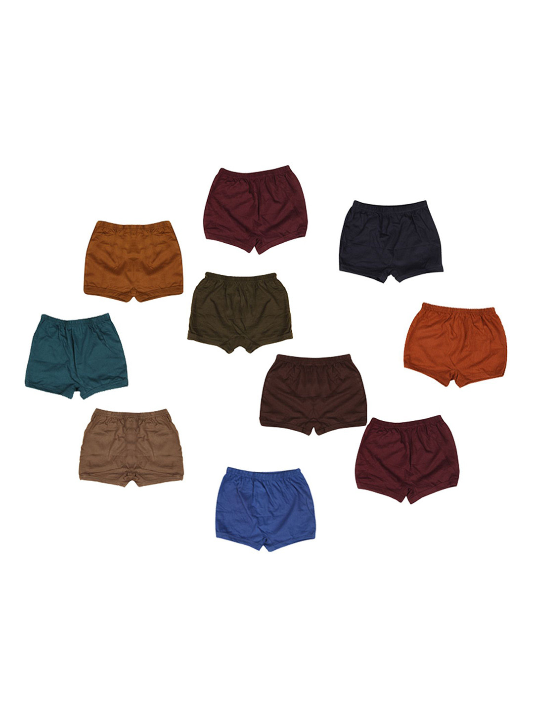 YELLOWDELIGHT Boys Pack Of 10 Cotton Hipster Briefs YD 665 Ramvi (b) drawer 0-6m-10p