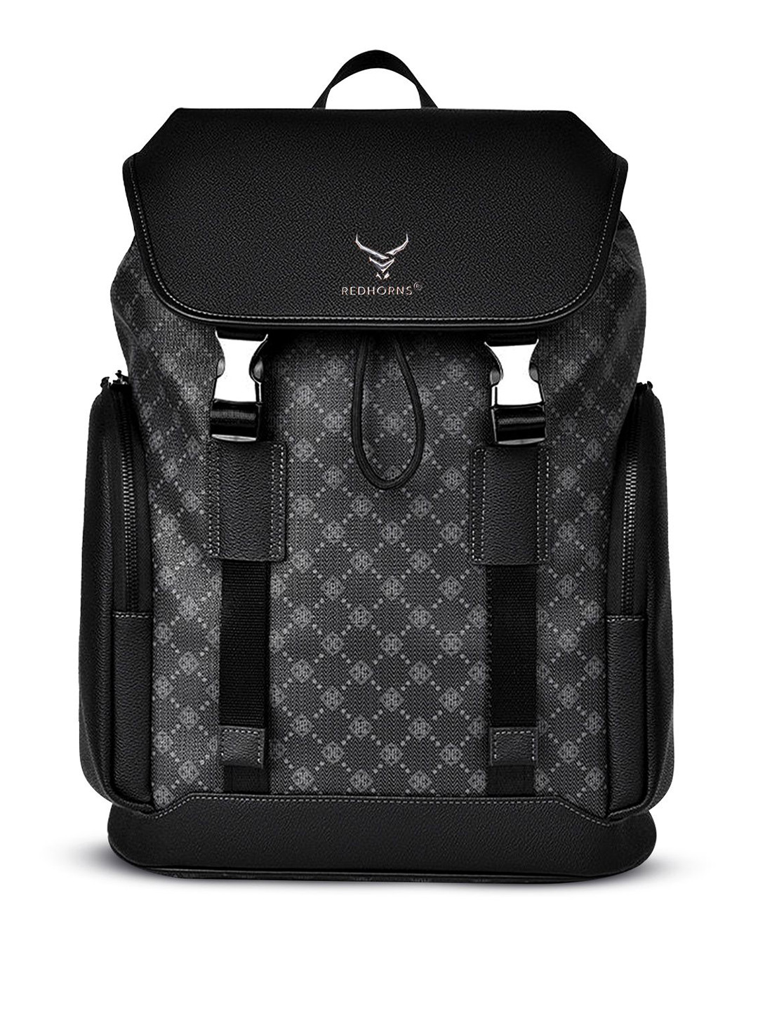 REDHORNS Unisex Graphic Backpack with Anti-Theft