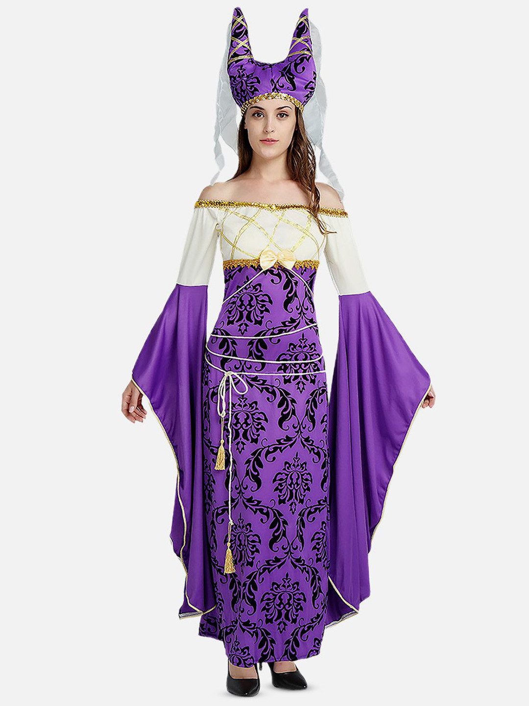 Little Surprise Box LLP Egyptian Queen Cleopatra themed Adults Halloween Costume Dress Up