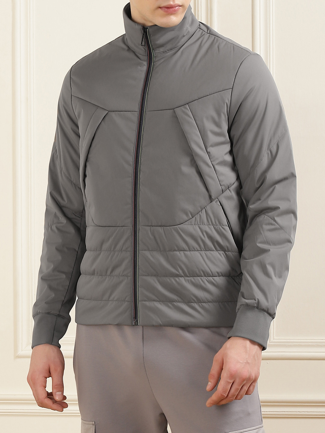 PS By Paul Smith Men Longline Open Front Jacket