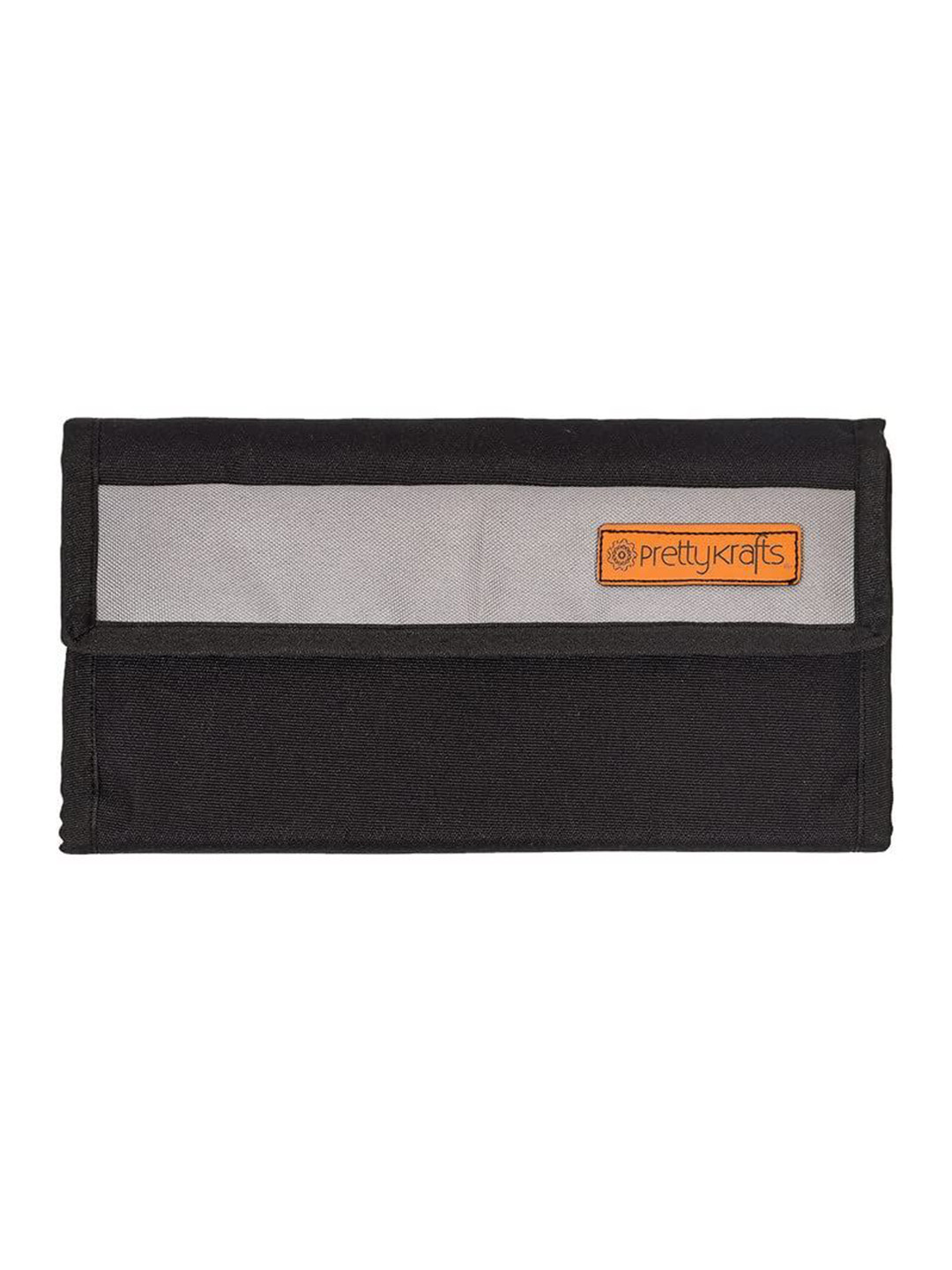 prettykrafts Grey Reusable Passbook & Documents Organisers