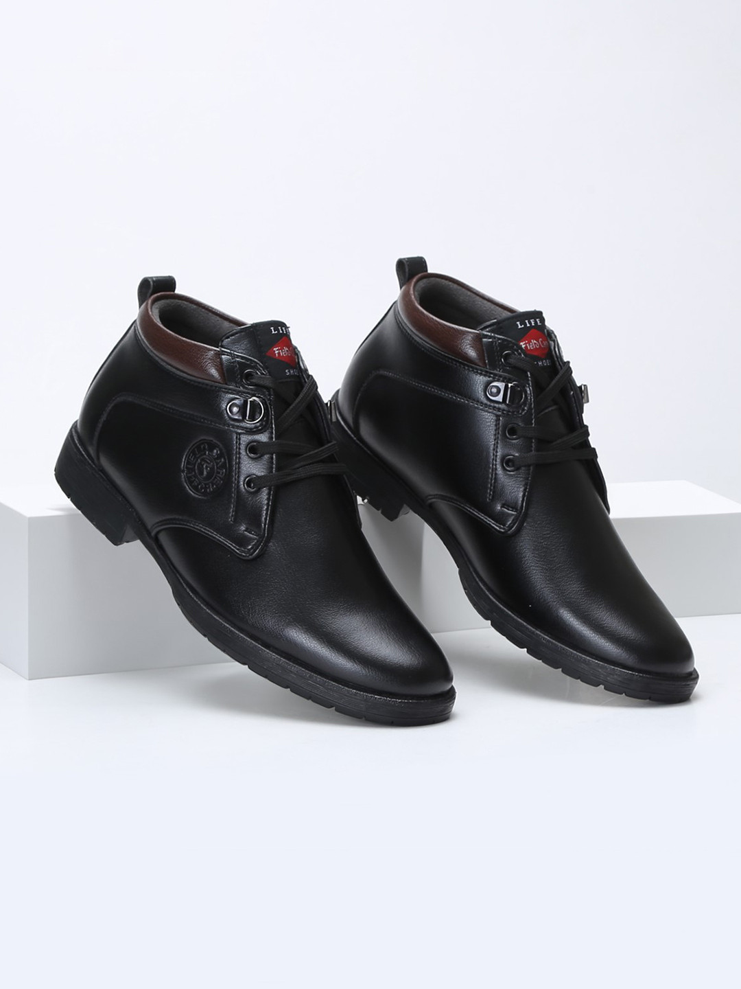 Field Care Men Shock Absorbing Anti-Skid Padded Casual Formal Boots