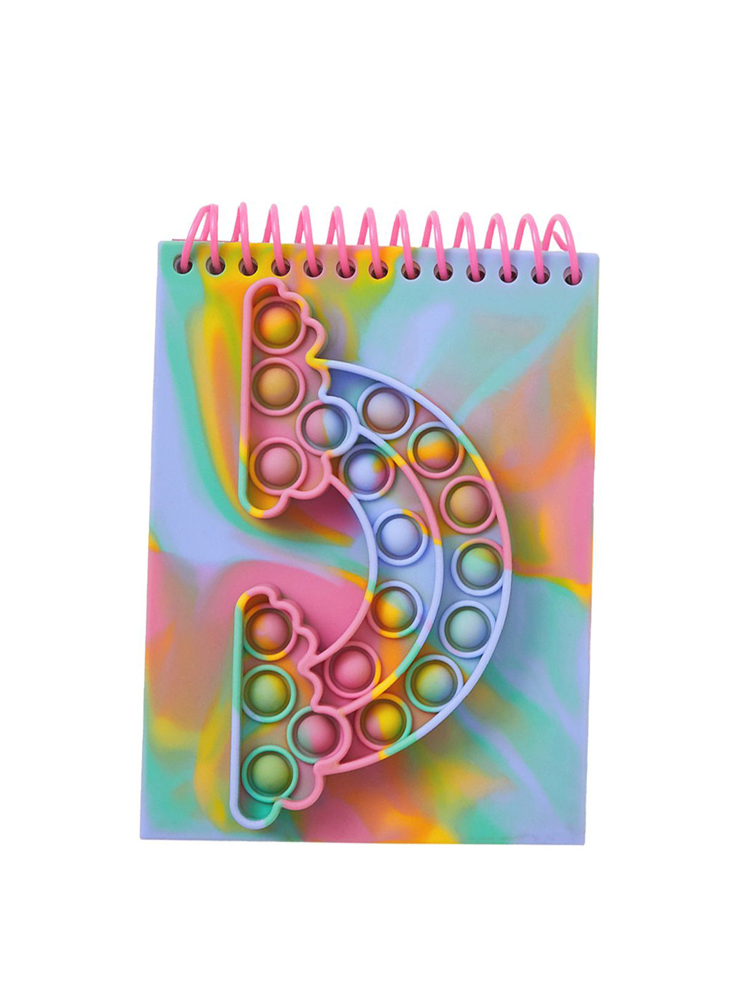 Accessorize Self Design Rainbow Push Popper Notebook