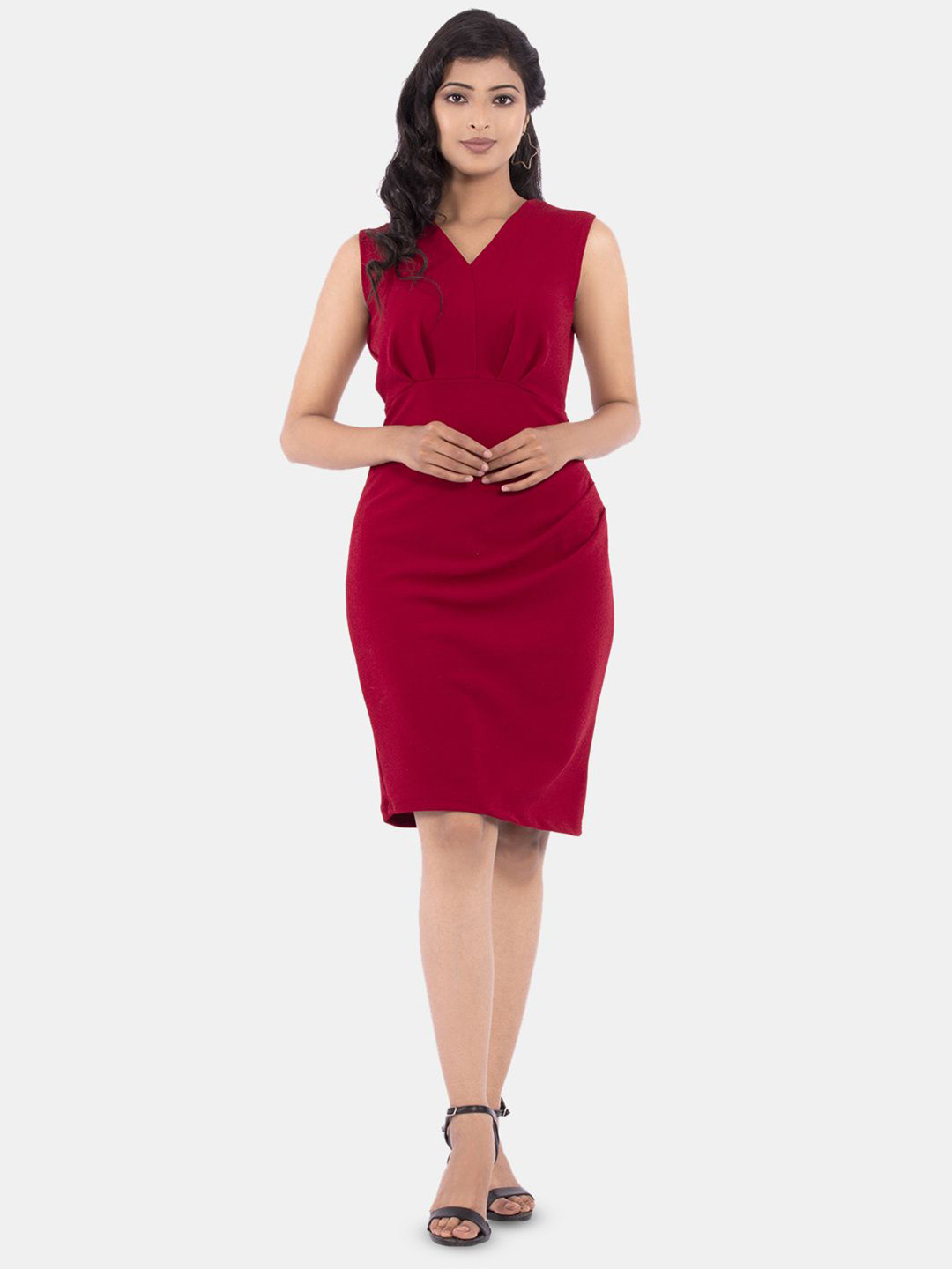 Golden Kite Scuba Bodycon Dress