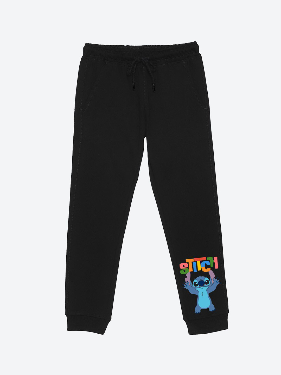 YK Disney Boys Lilo & Stitch Graphic Printed Joggers