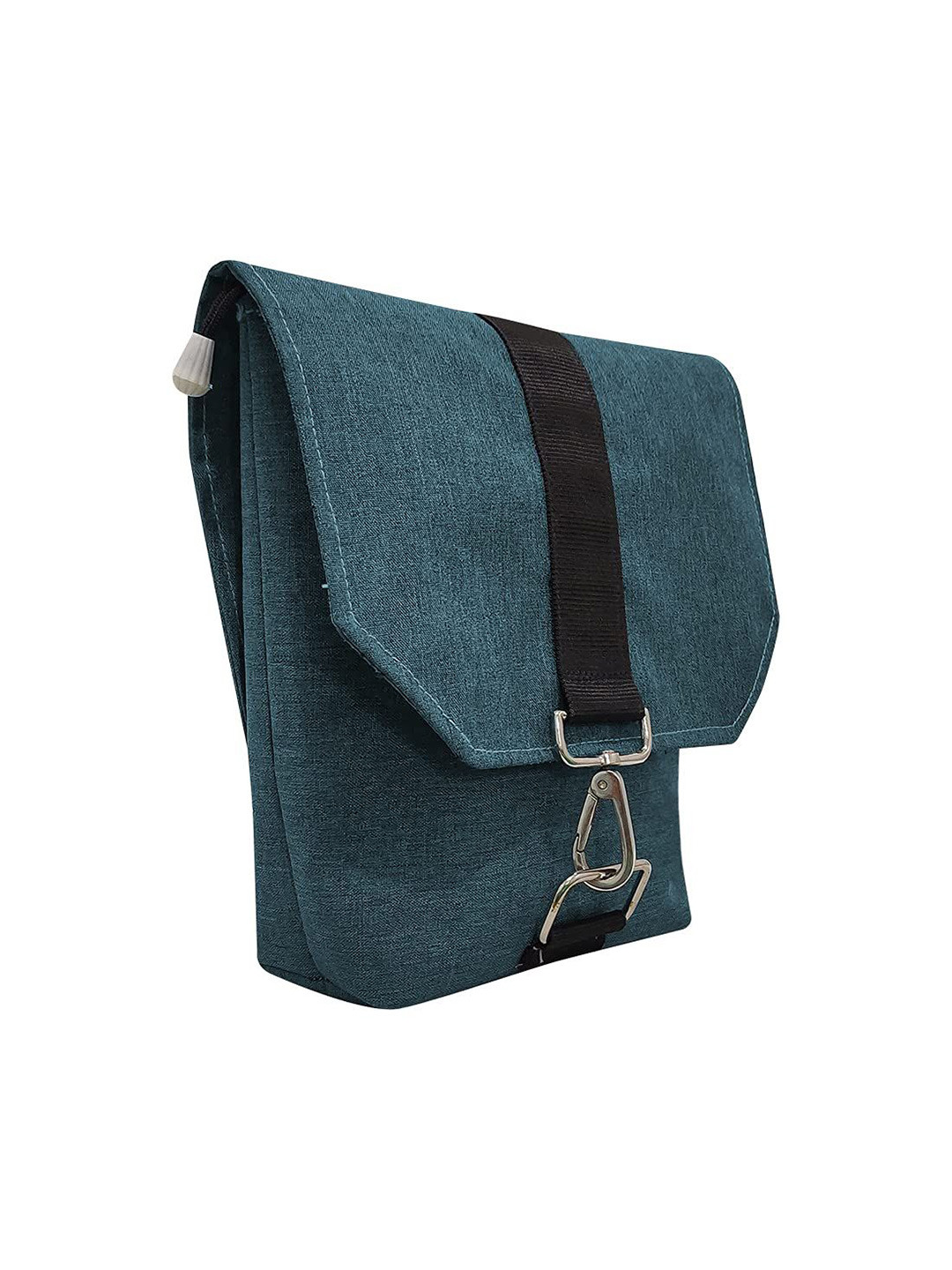 prettykrafts Blue Satchel Diaper Bag