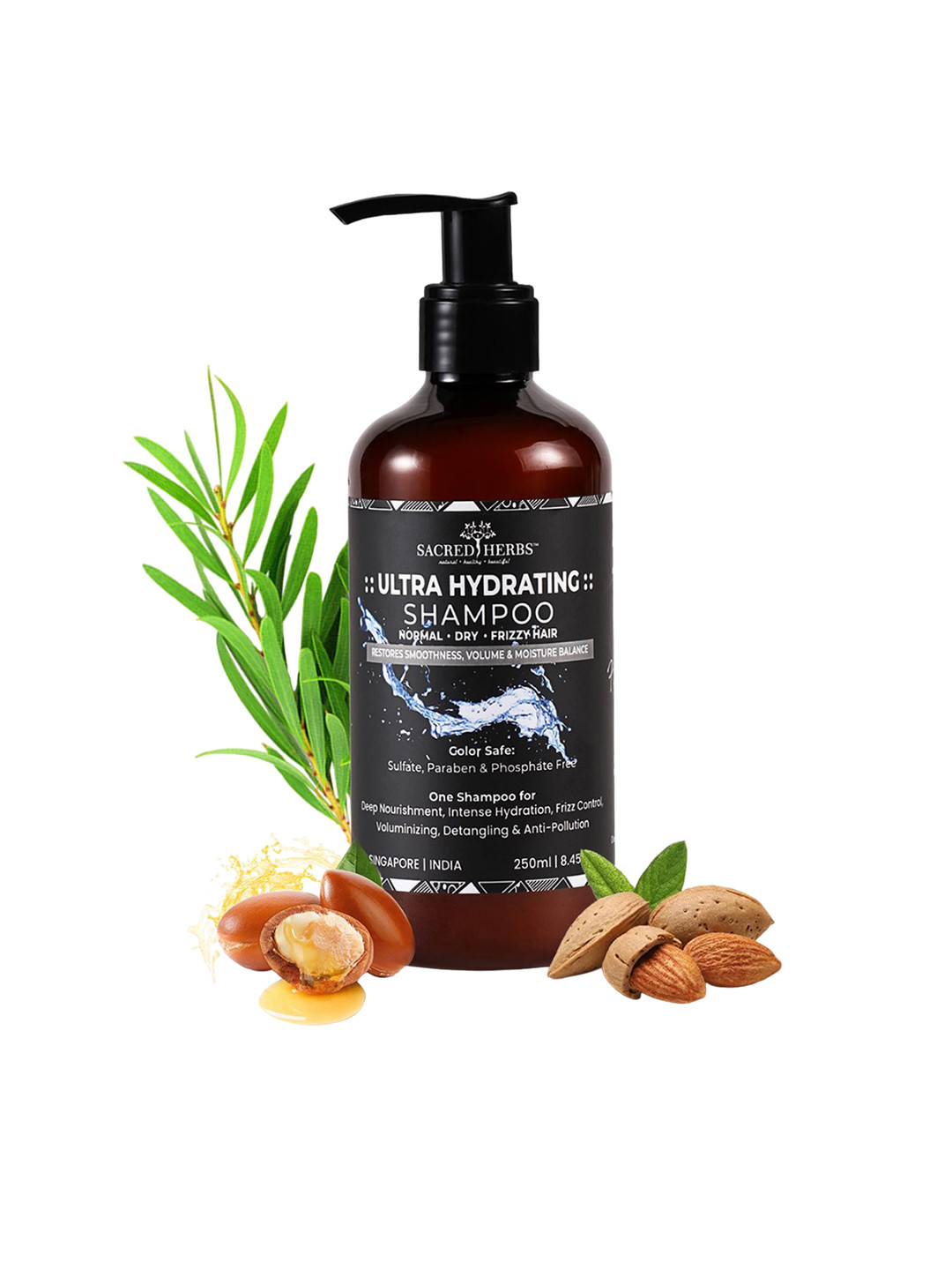 SACRED HERBS Ultra Hydrating Shampoo- 250 ml