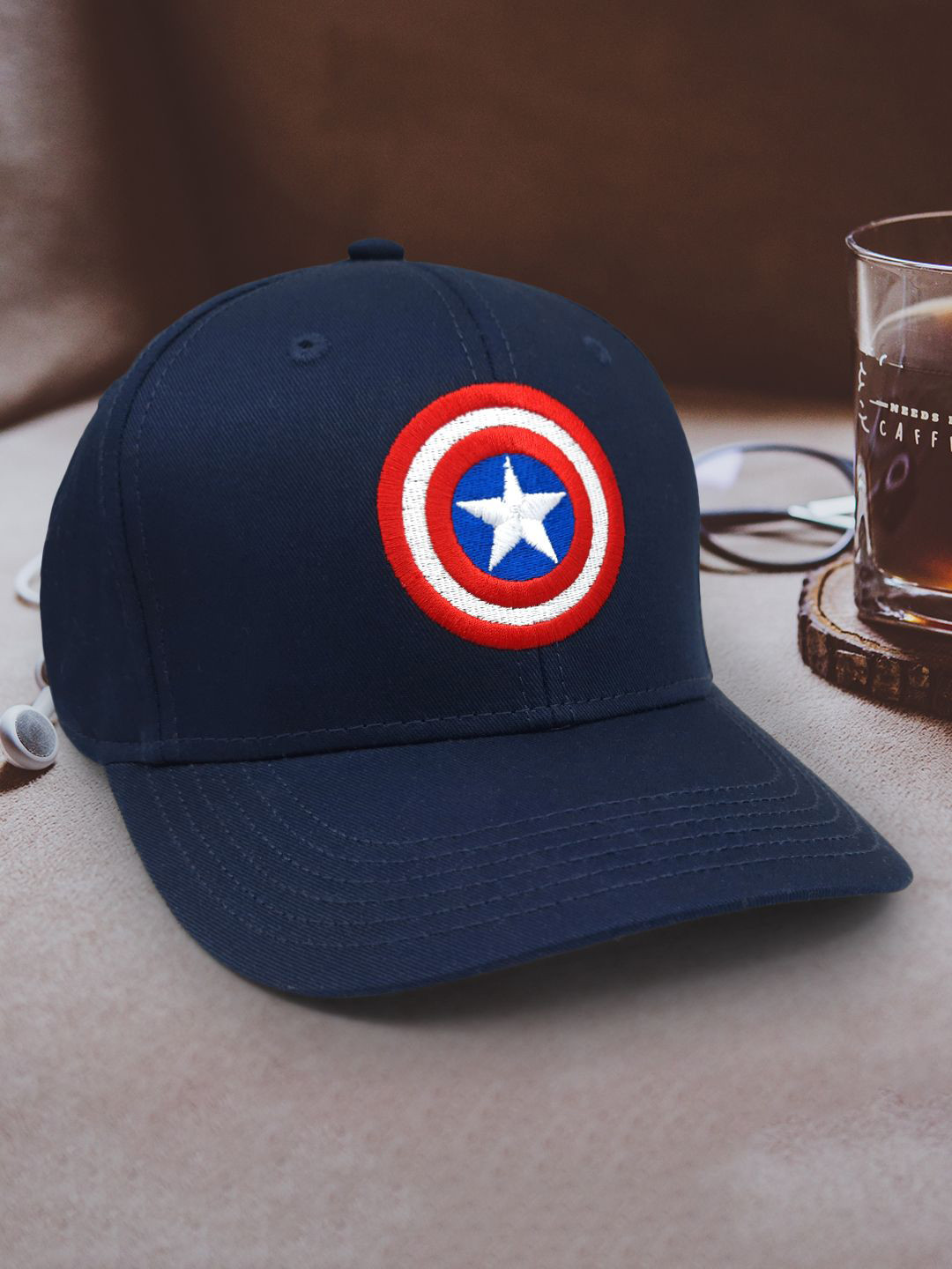 Free Authority Men Printed Caps