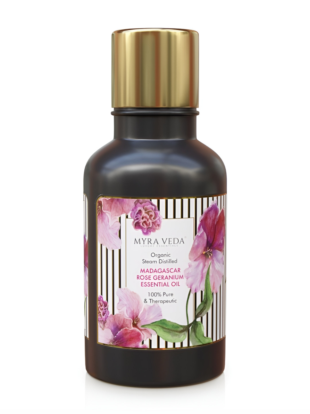 MYRA VEDA Transparent Madagascar Rose Geranium Aroma Oils- 15ml