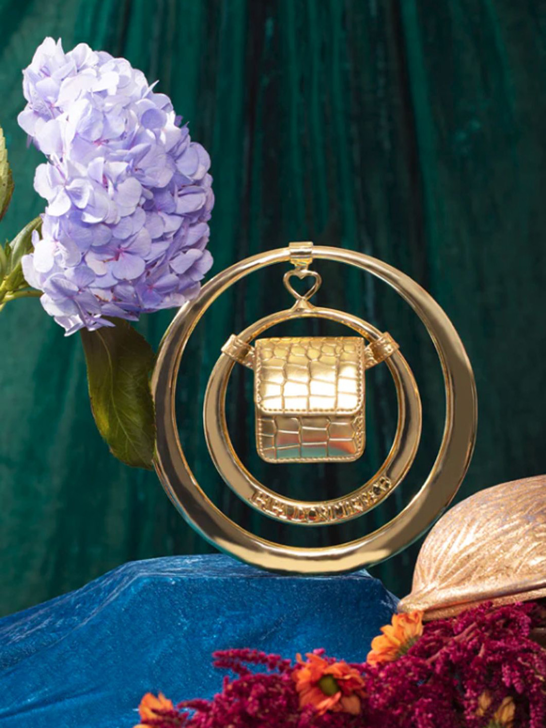 Papa Don't Preach Women Leather Handheld Bag