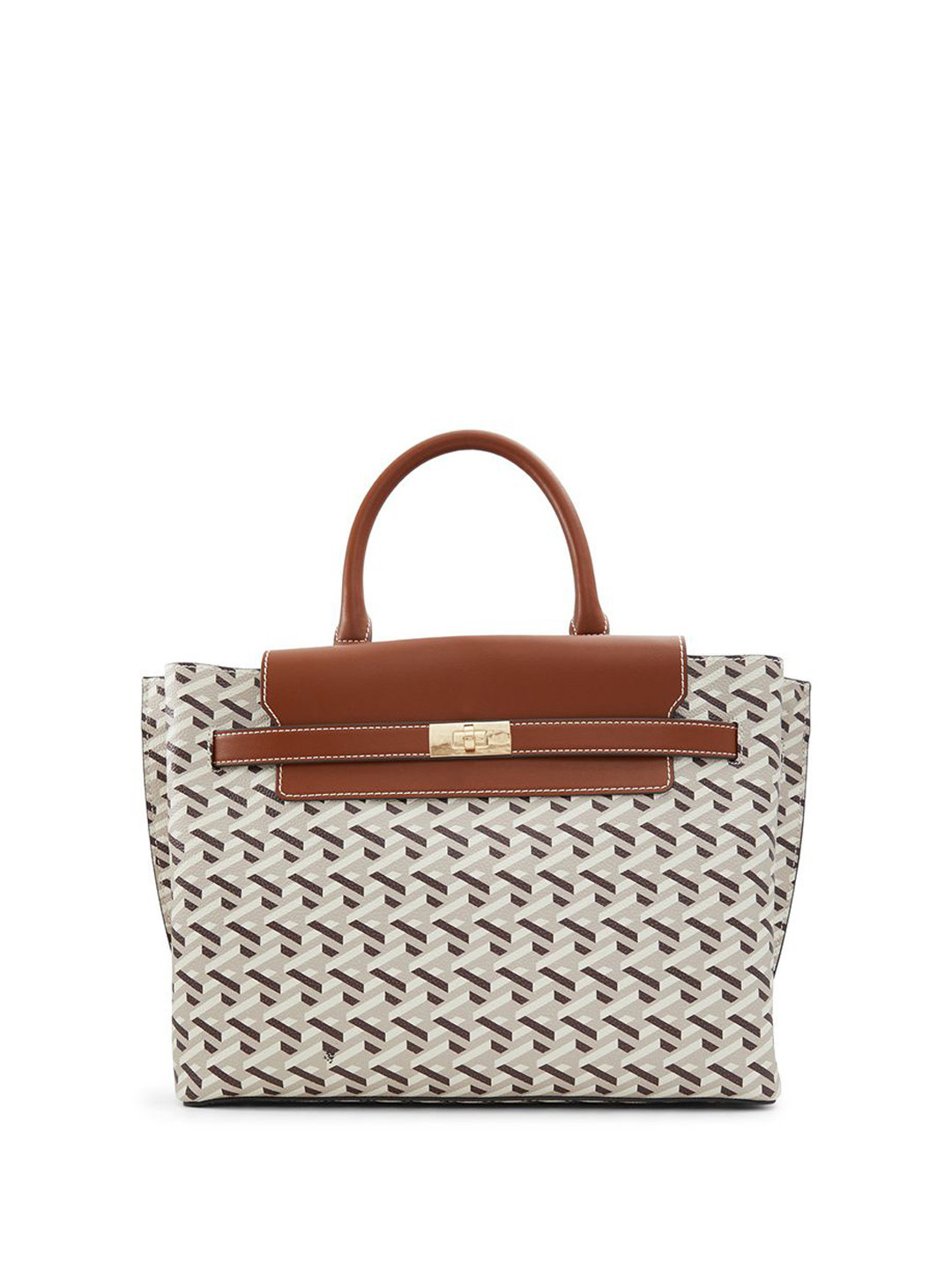 Call It Spring Women Textured PU Bucket Tote Bag