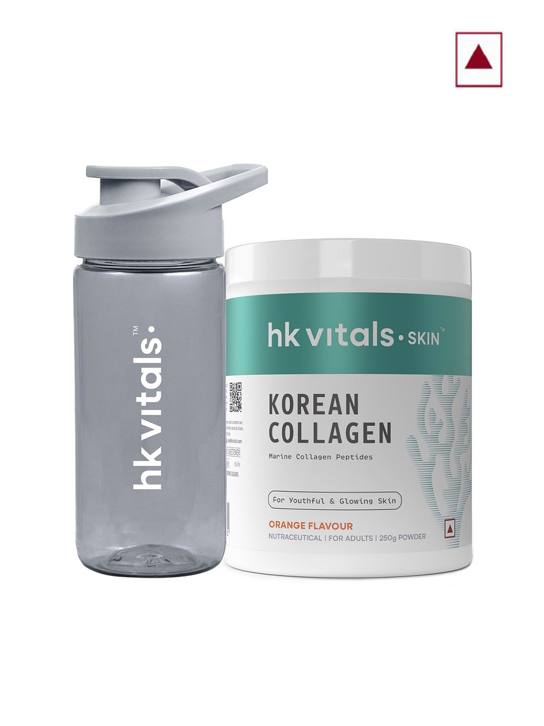 HK VITALS Korean Marine Collagen Supplement - 250 g - Orange Flavour