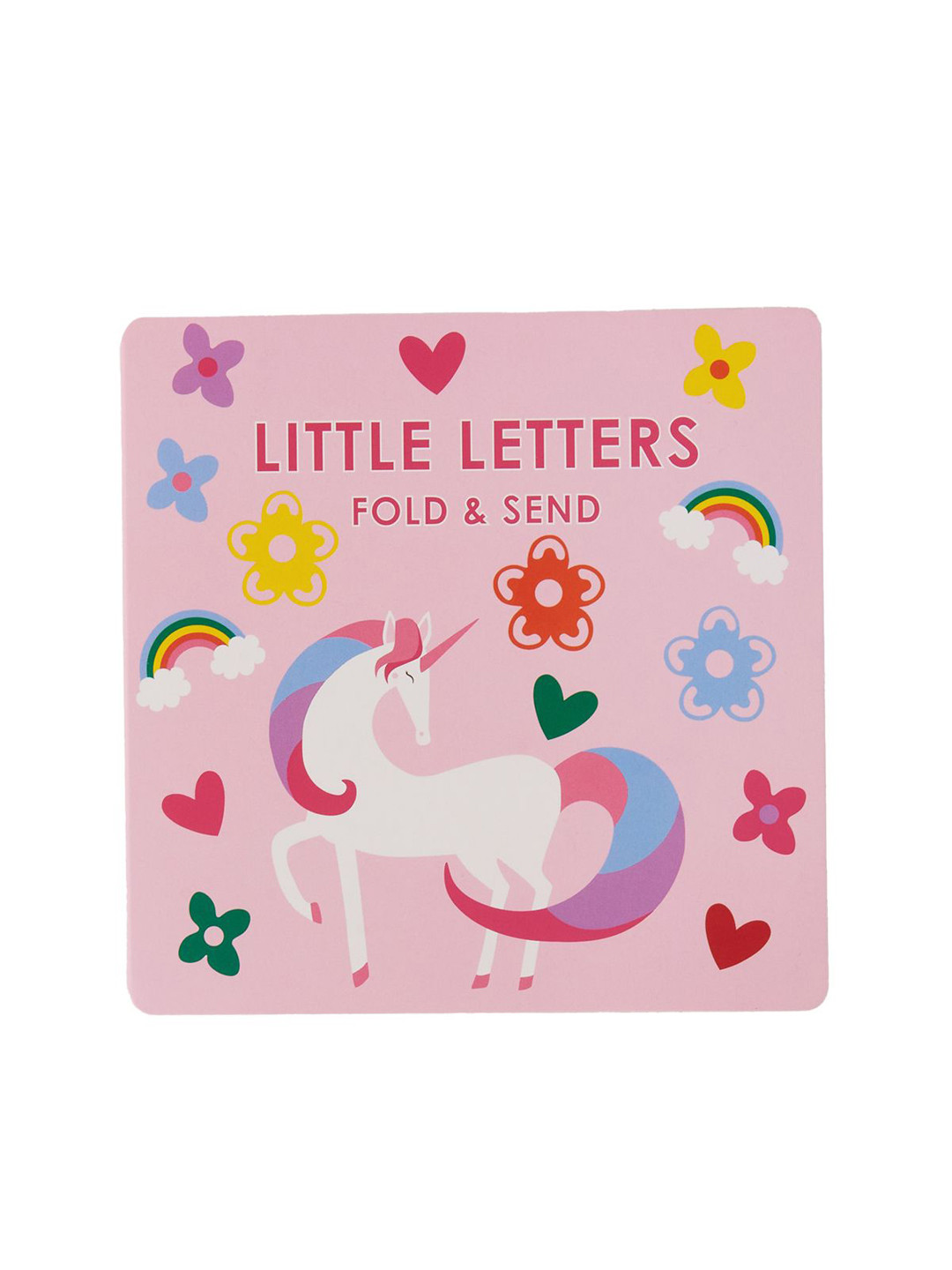 Accessorize Self Design Rainbow Little Letters Stamps Stationery
